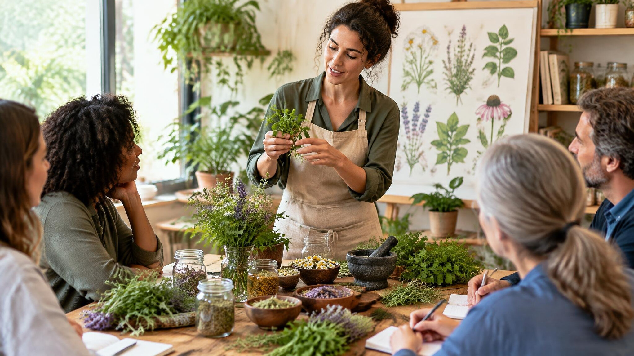 herbal remedies workshop